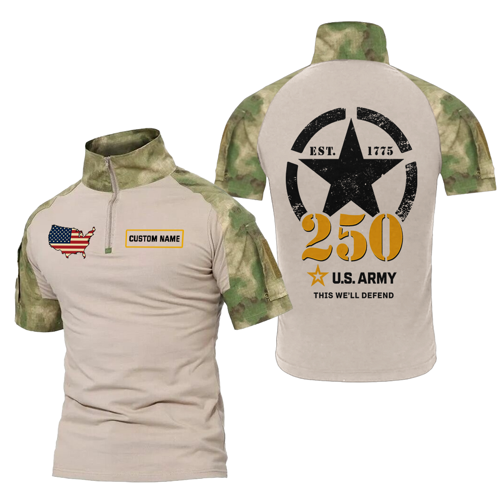 Army 250th Anniversary Tactical Polo Shirt