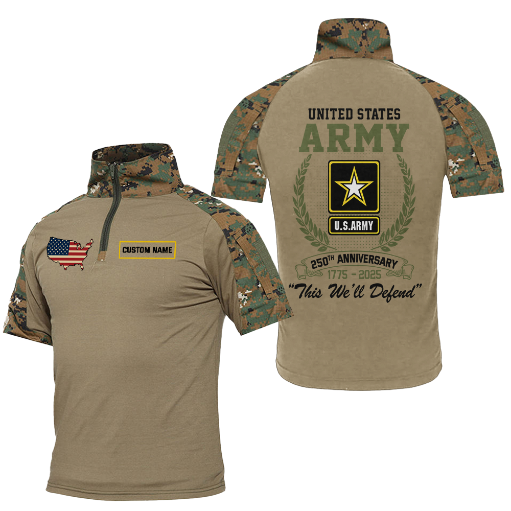 Army 250th Anniversary Tactical Polo Shirt