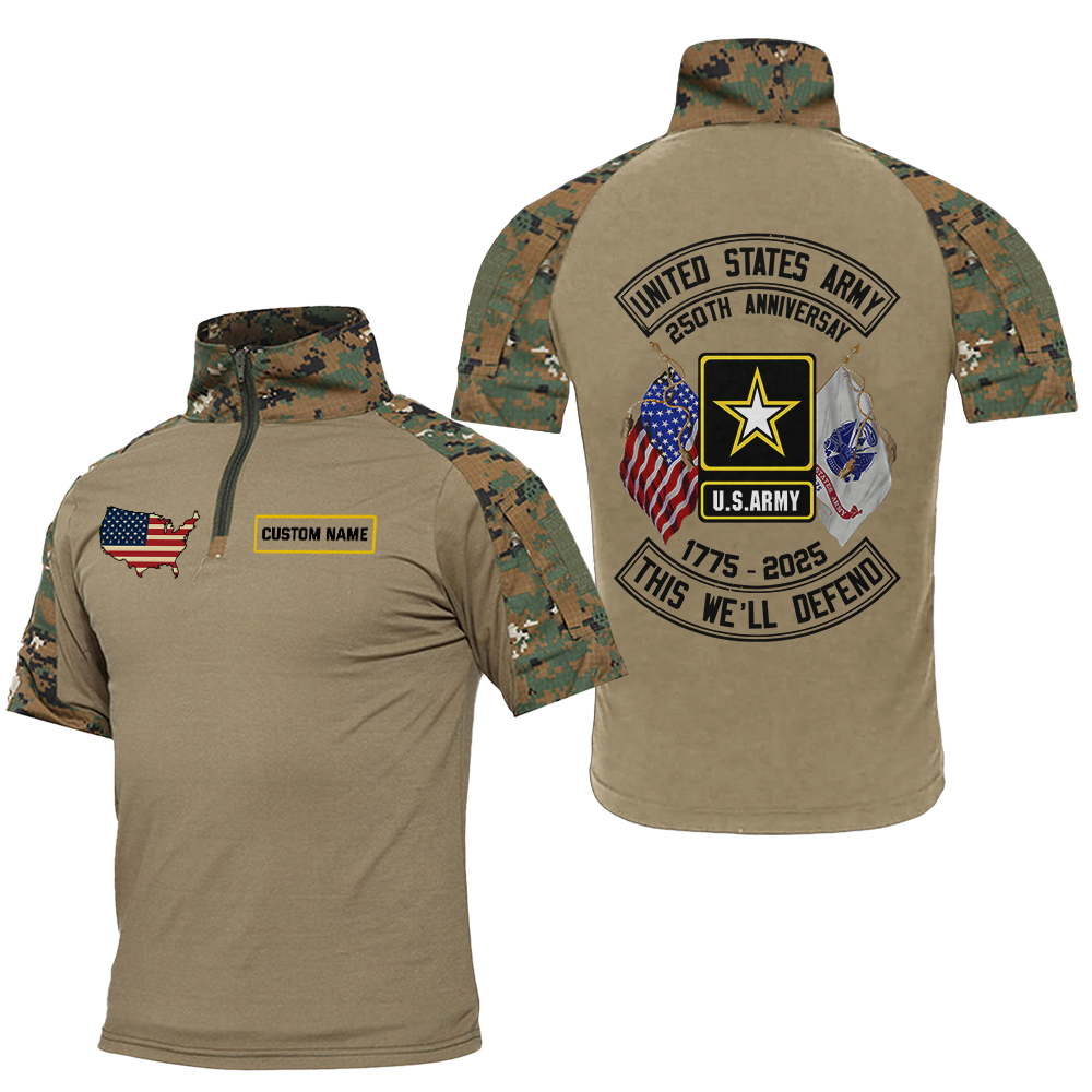 Army 250th Anniversary Tactical Polo Shirt