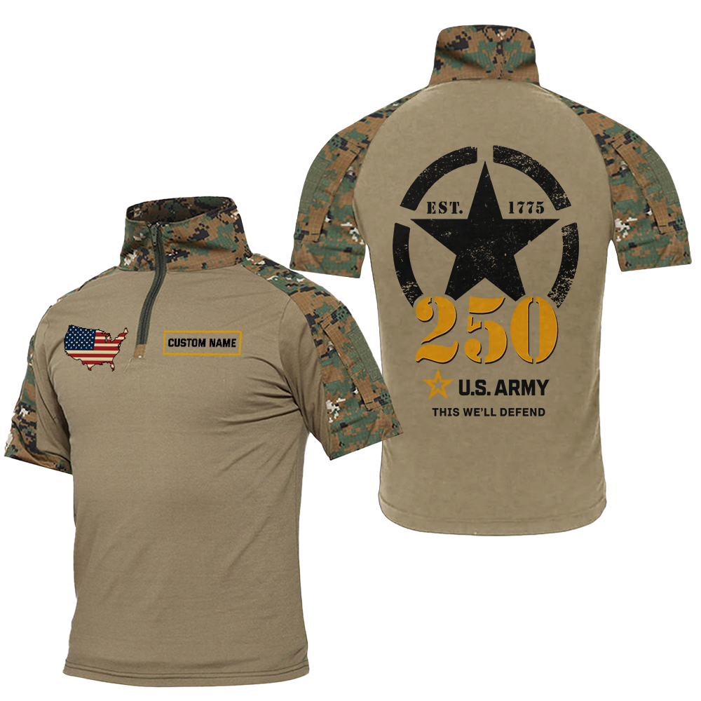 Army 250th Anniversary Tactical Polo Shirt