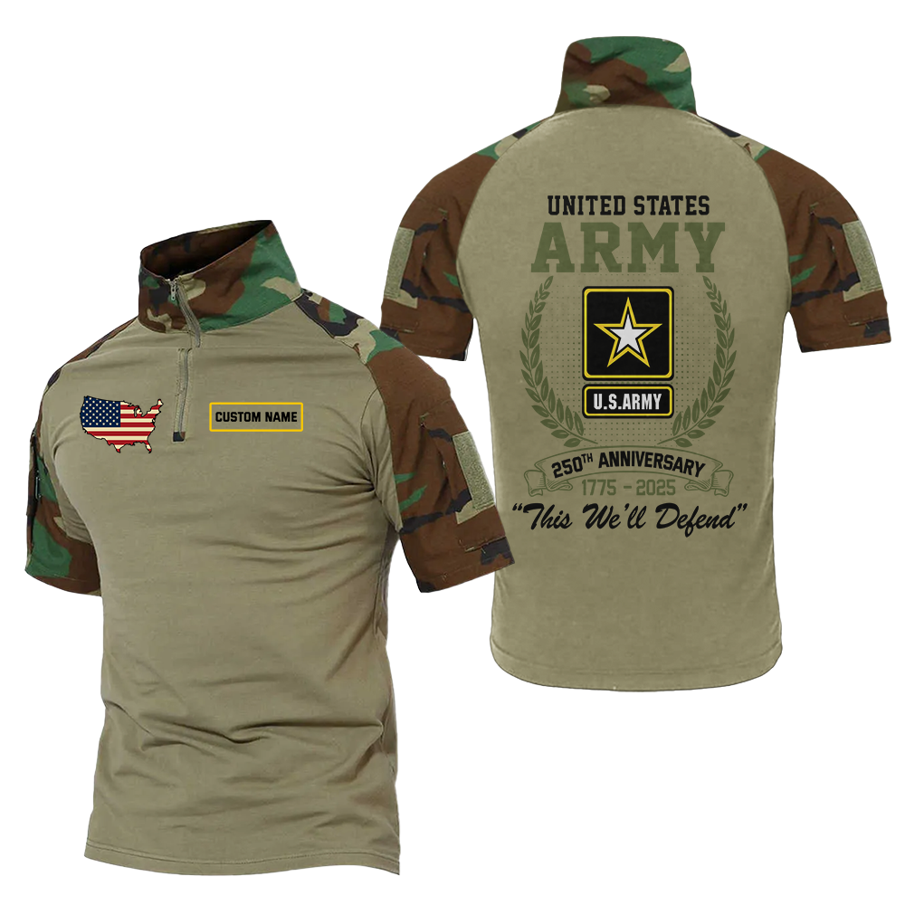 Army 250th Anniversary Tactical Polo Shirt