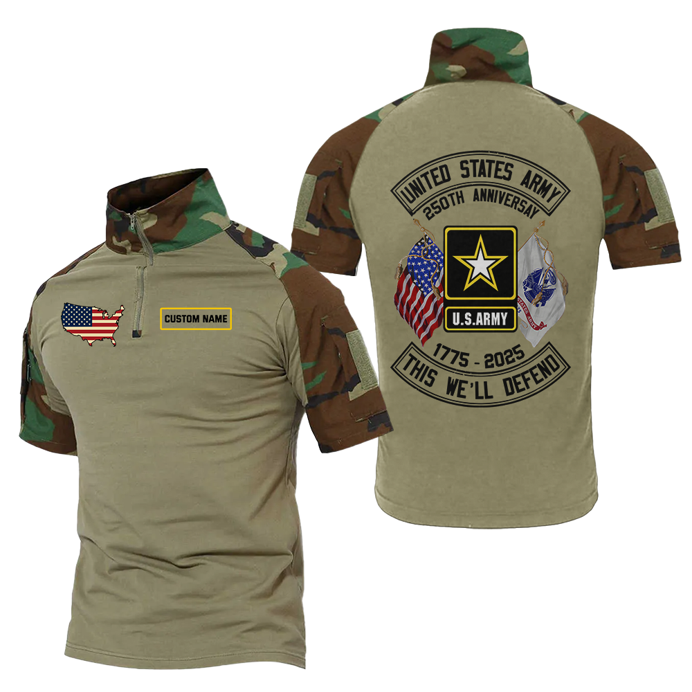 Army 250th Anniversary Tactical Polo Shirt