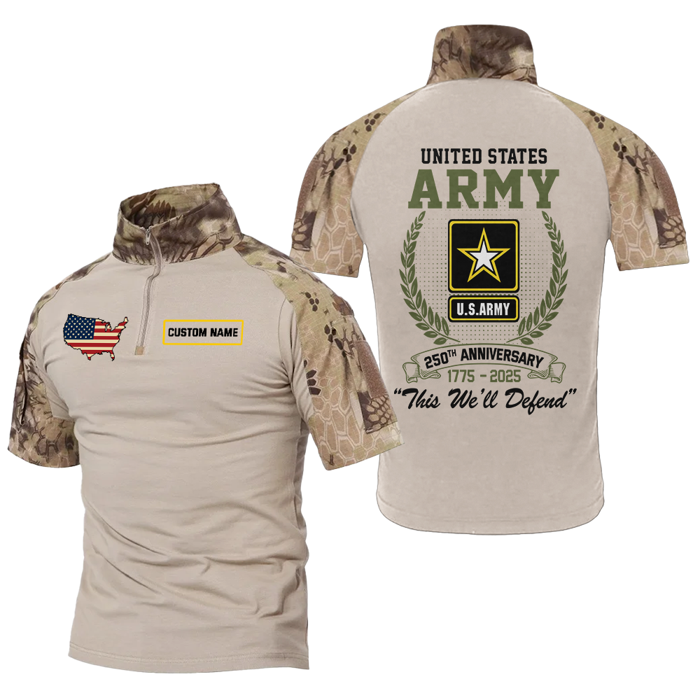 Army 250th Anniversary Tactical Polo Shirt