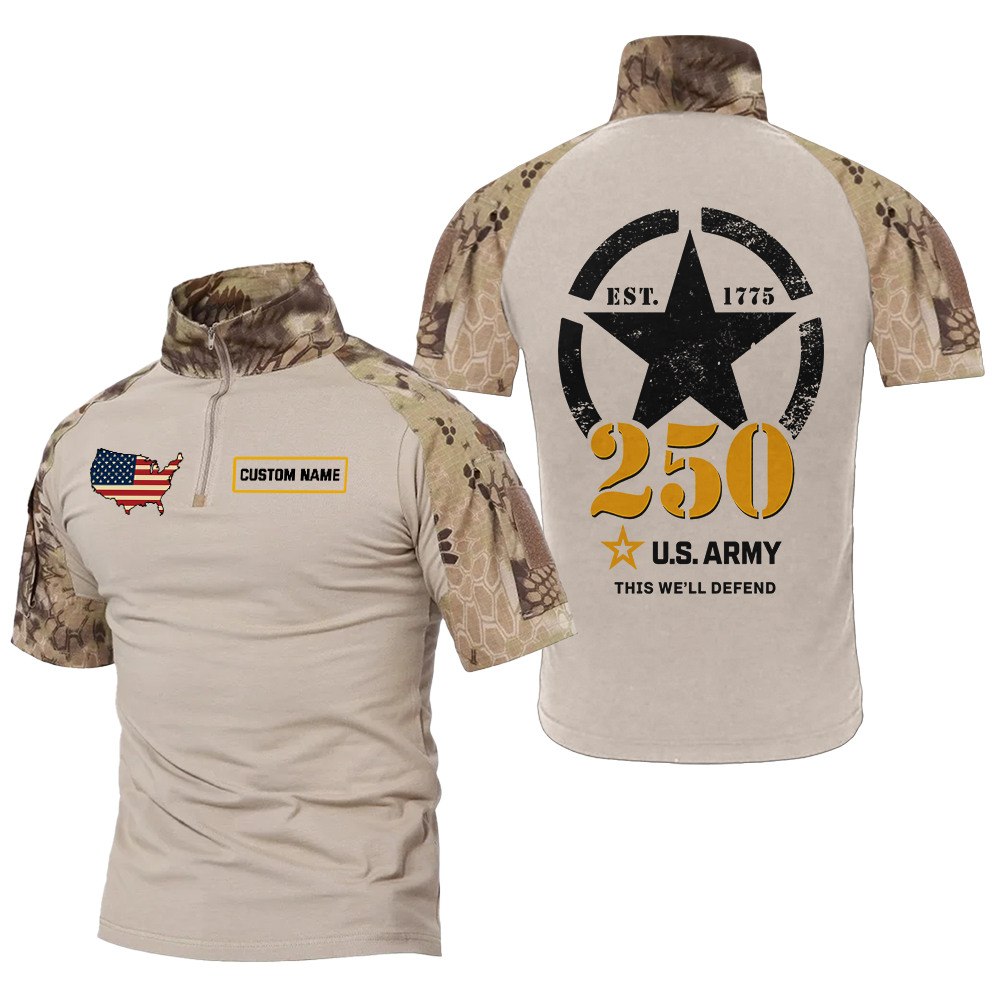 Army 250th Anniversary Tactical Polo Shirt