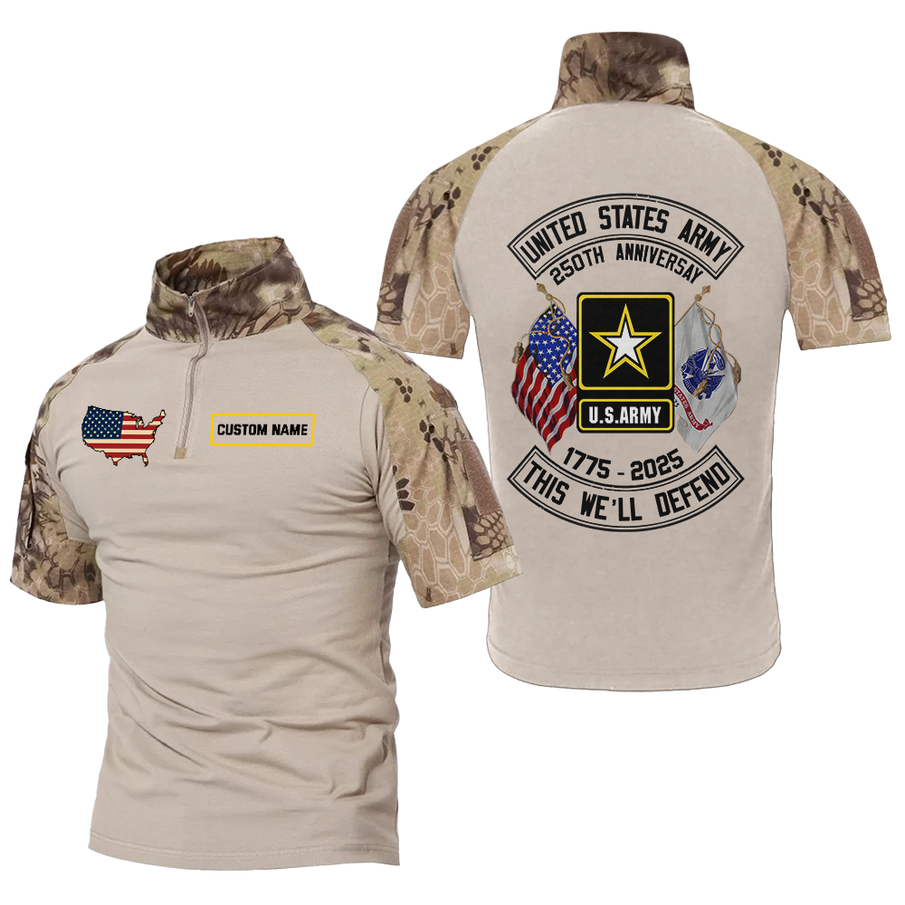 Army 250th Anniversary Tactical Polo Shirt