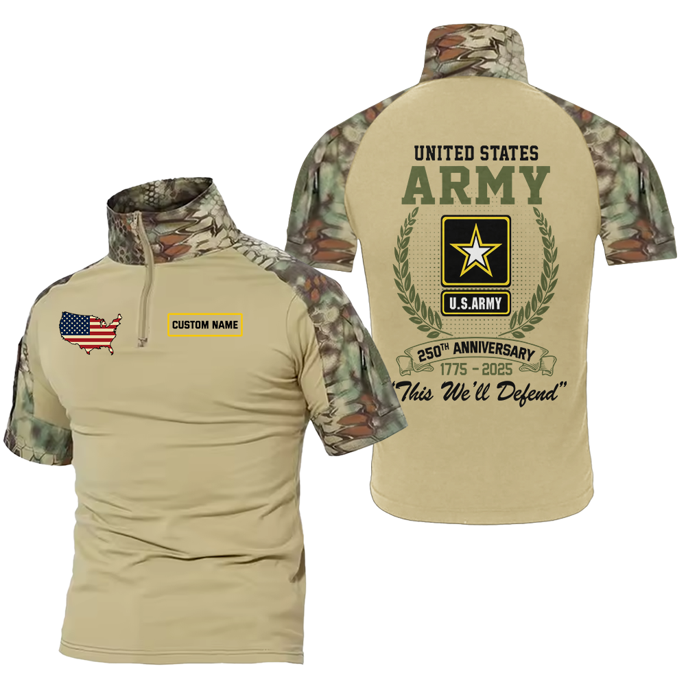Army 250th Anniversary Tactical Polo Shirt
