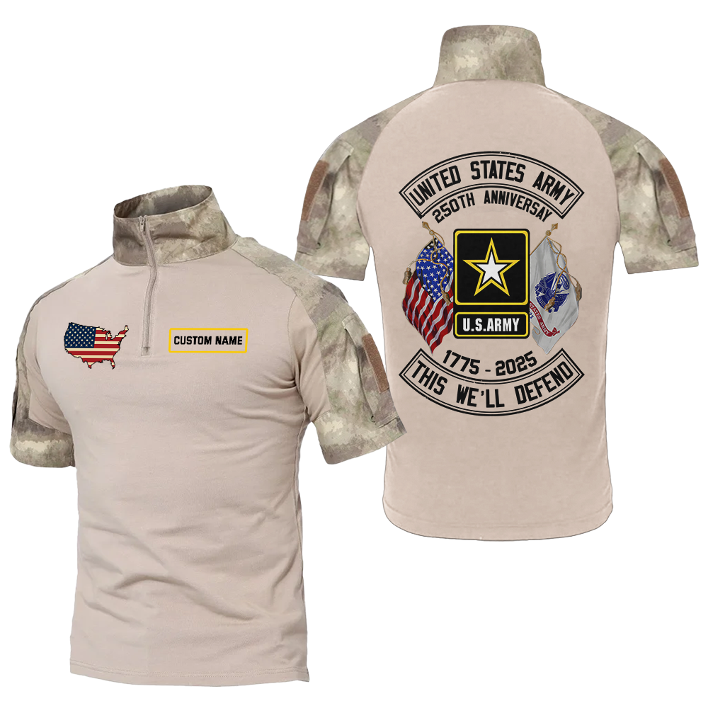 Army 250th Anniversary Tactical Polo Shirt