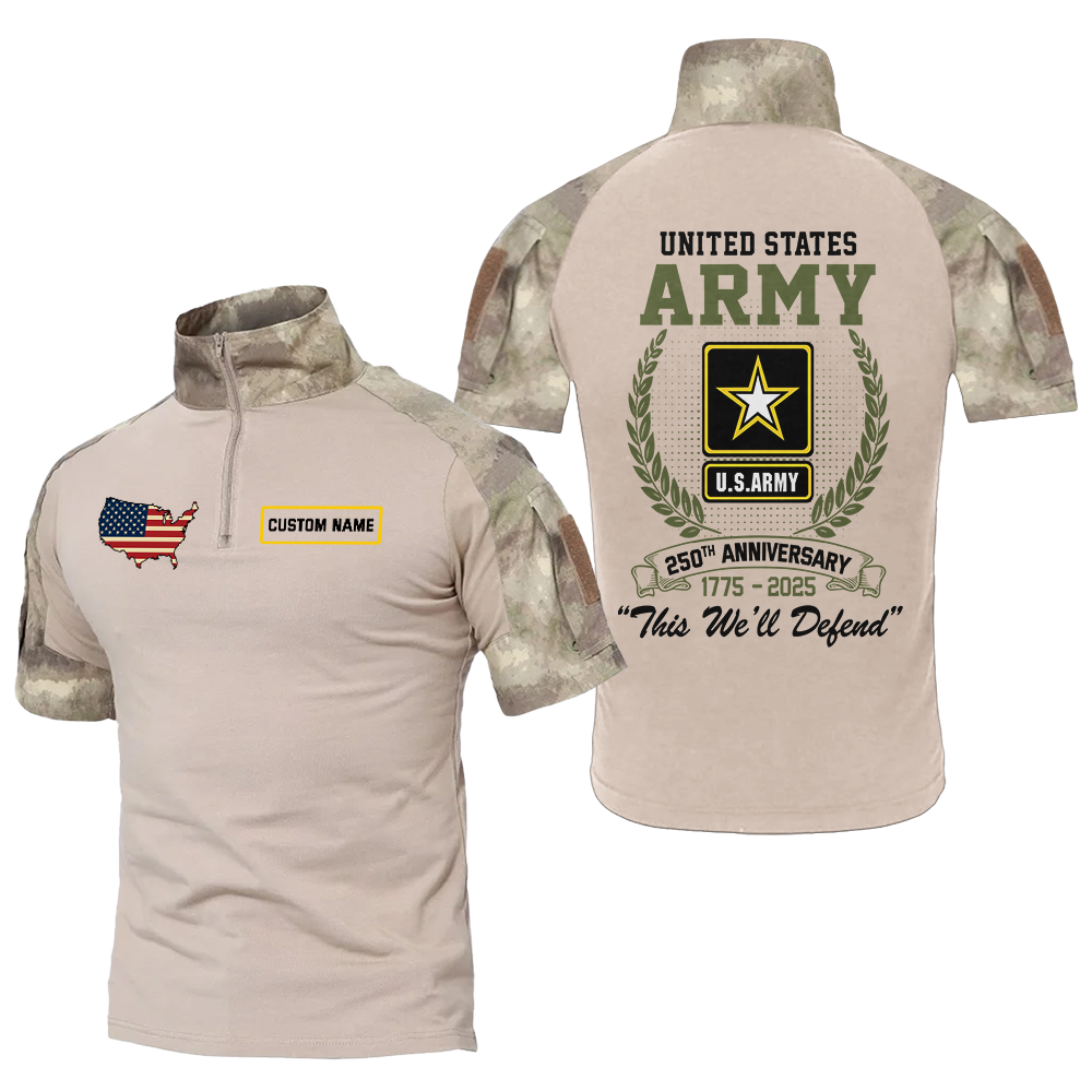 Army 250th Anniversary Tactical Polo Shirt