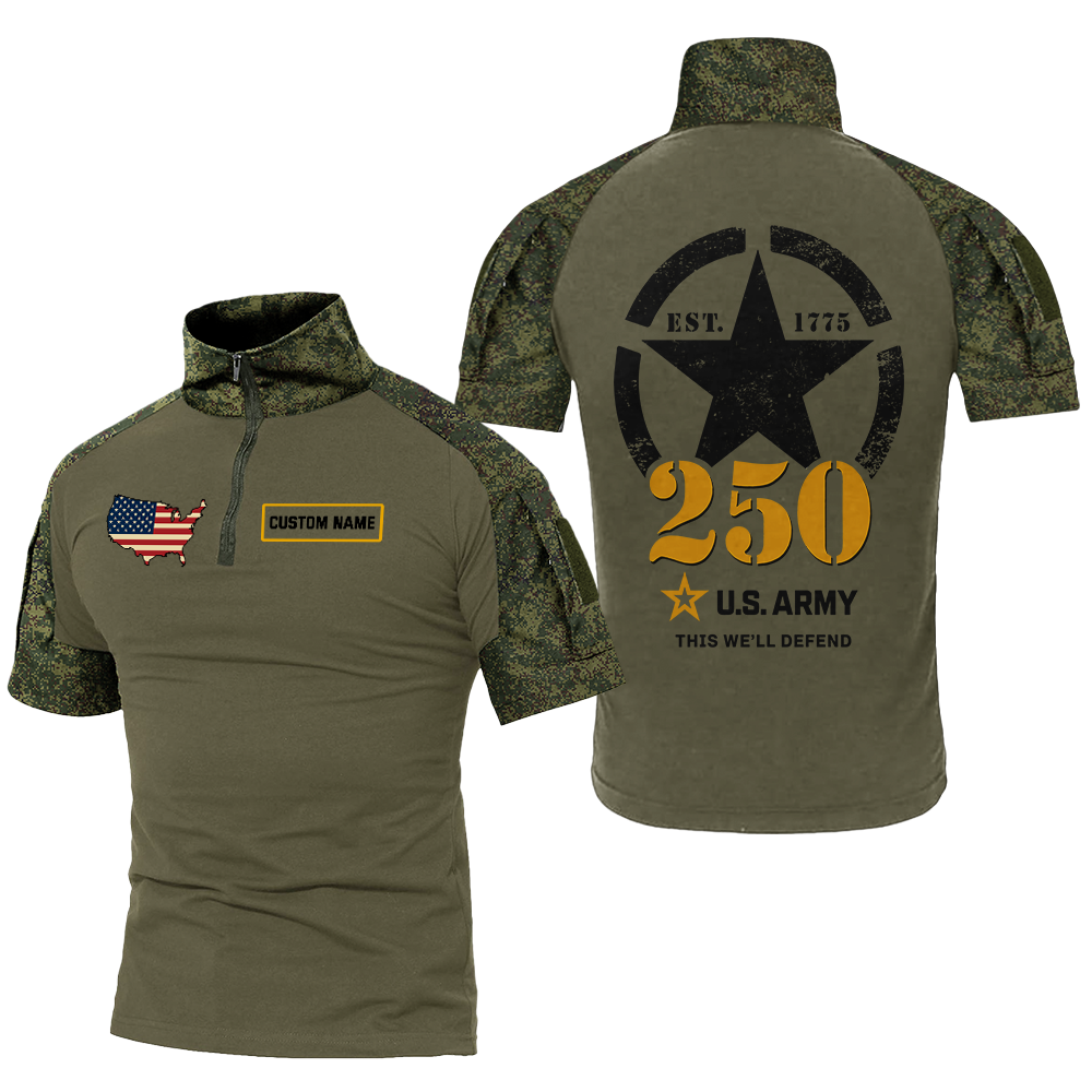 Army 250th Anniversary Tactical Polo Shirt