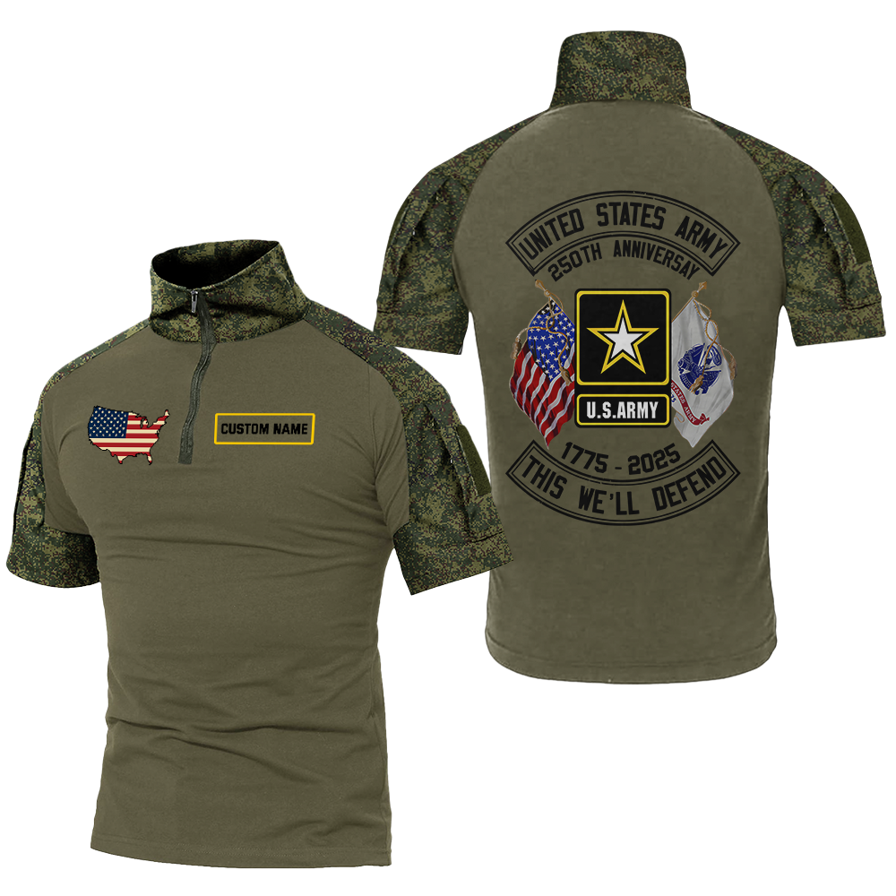 Army 250th Anniversary Tactical Polo Shirt