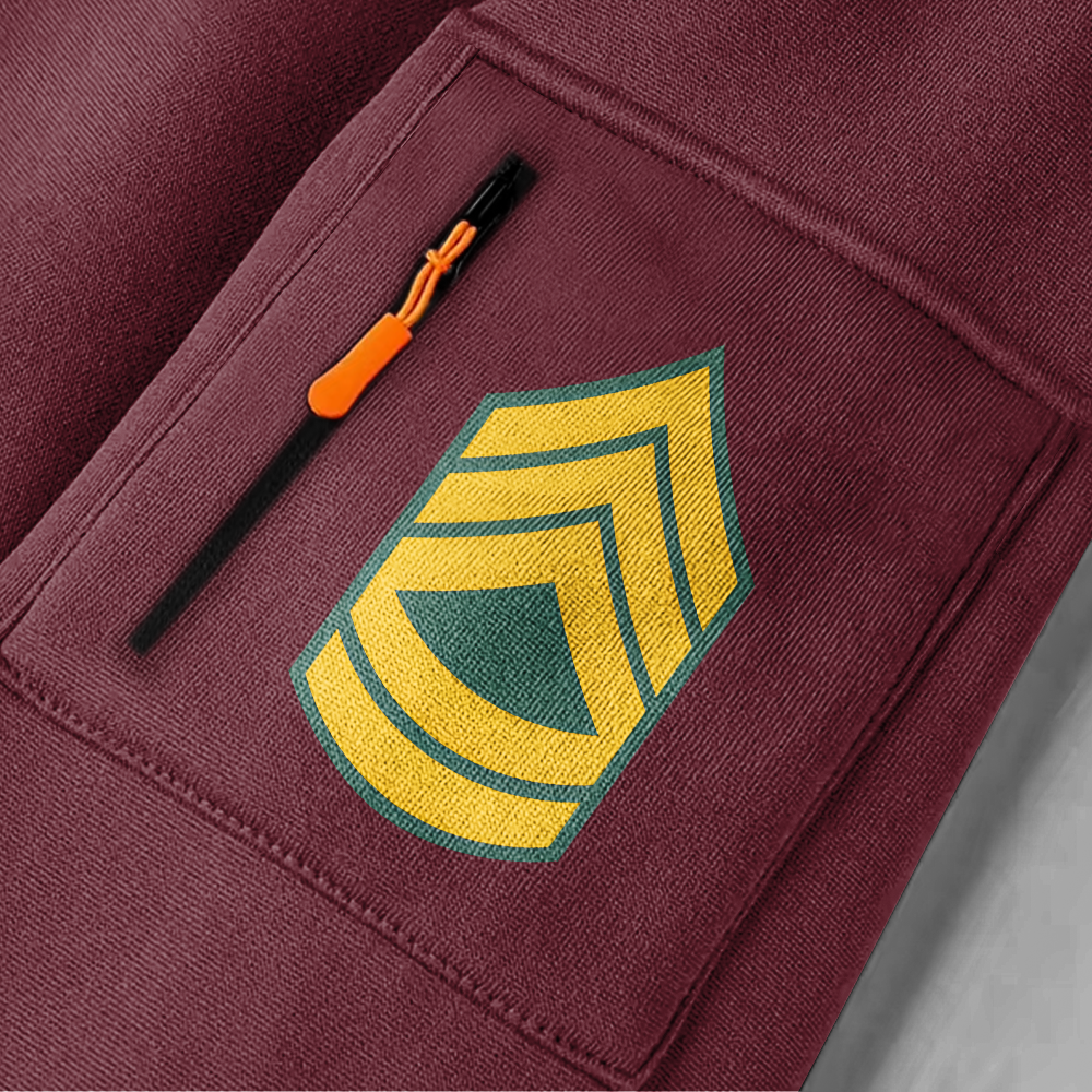 Personalizable Army Paratrooper I Am The .001% Quarter Zip Hoodie