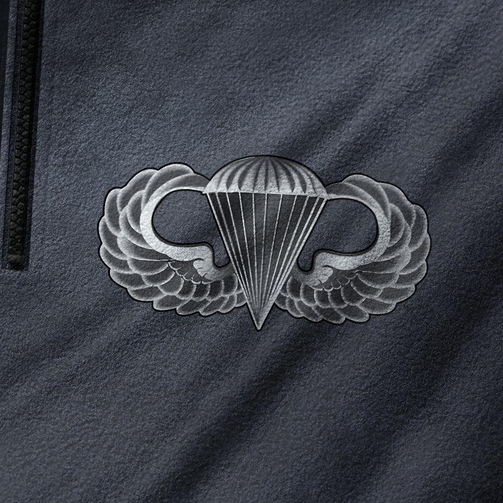 82nd Airborne Division Half-Zip Raglan Sweatshirt