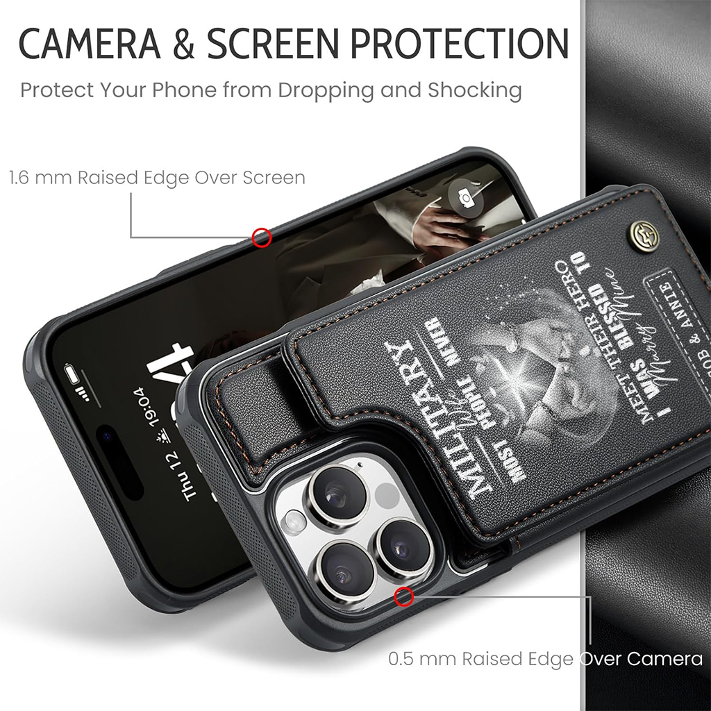 Personalizable Veteran's Wife Wallet Phone Case