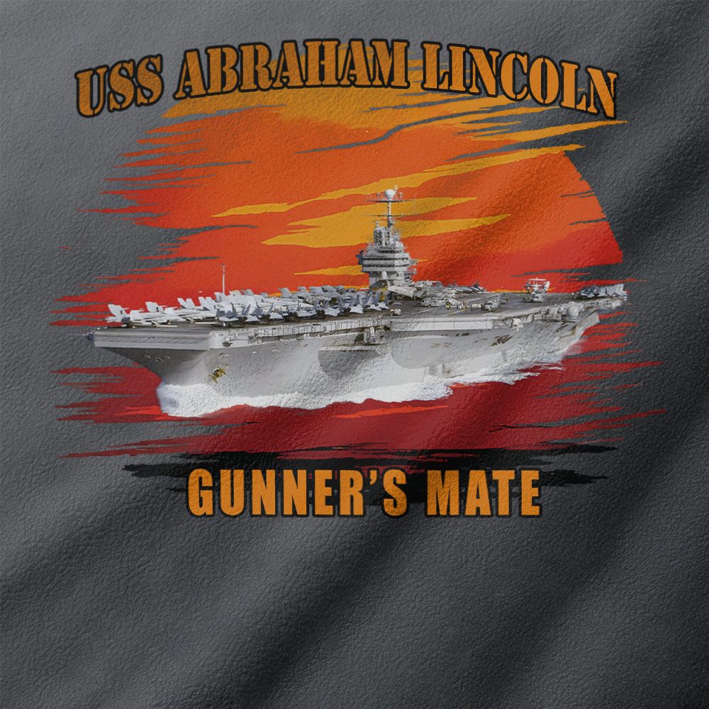 Personalizable Navy Ship Half-Zip Raglan Sweatshirt