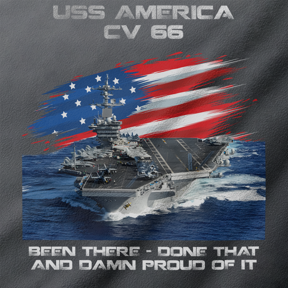 Personalizable Navy Ship Been There Done That Half-Zip Raglan Sweatshirt