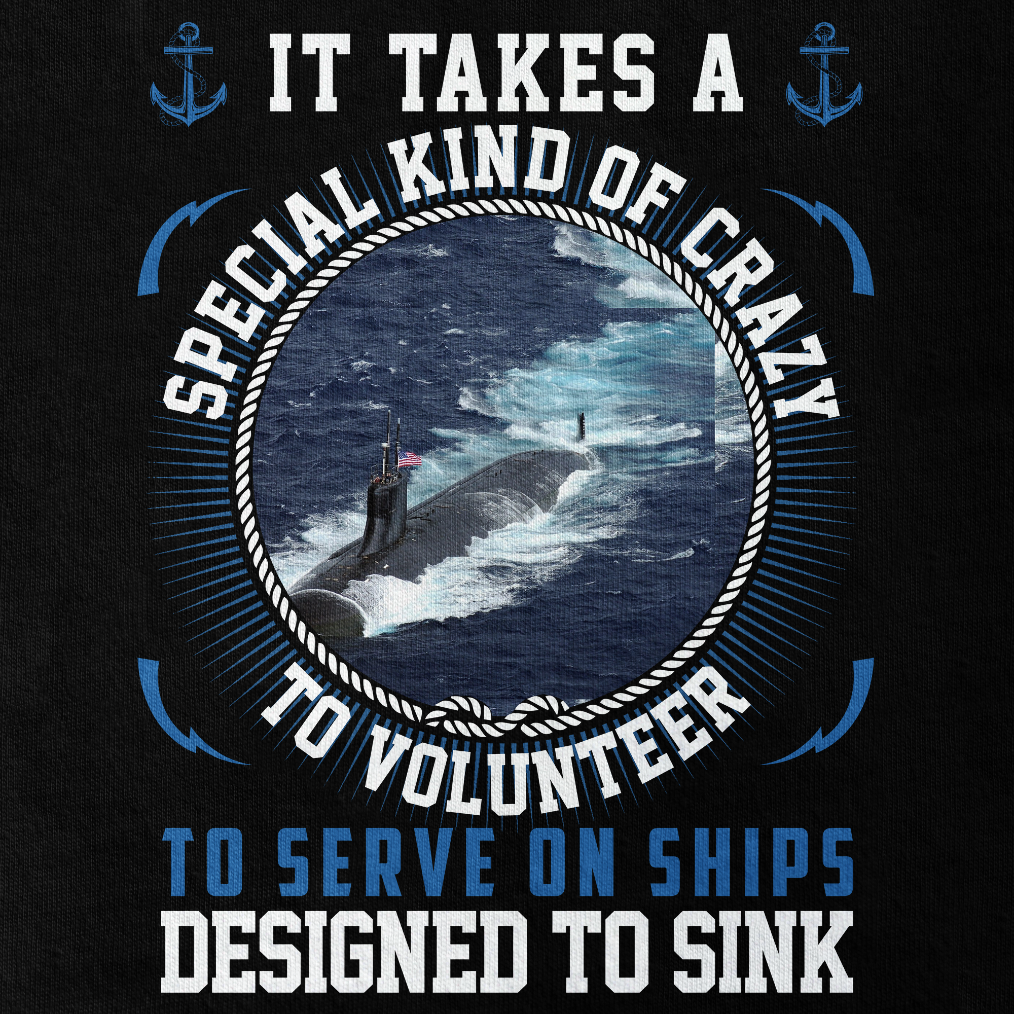 Navy Submarine Classic T-shirt