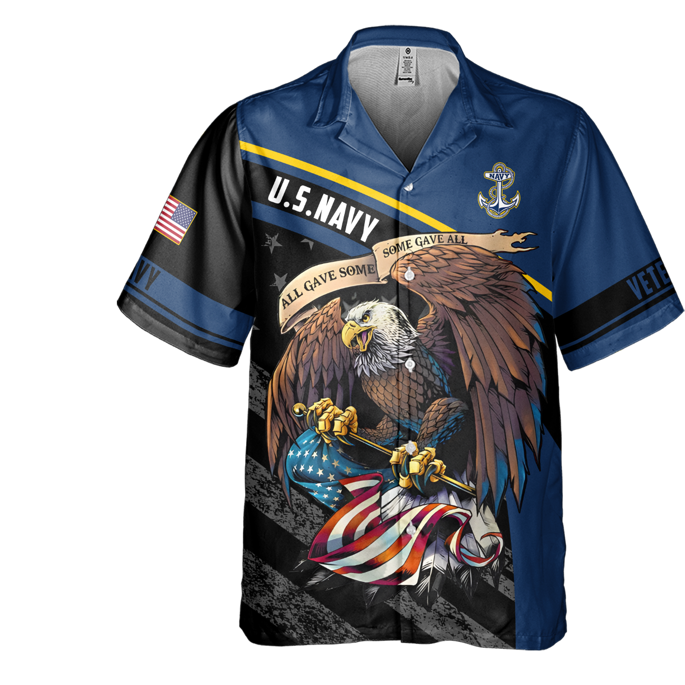 Honor Of Serving In The Navy Cuban Shirt