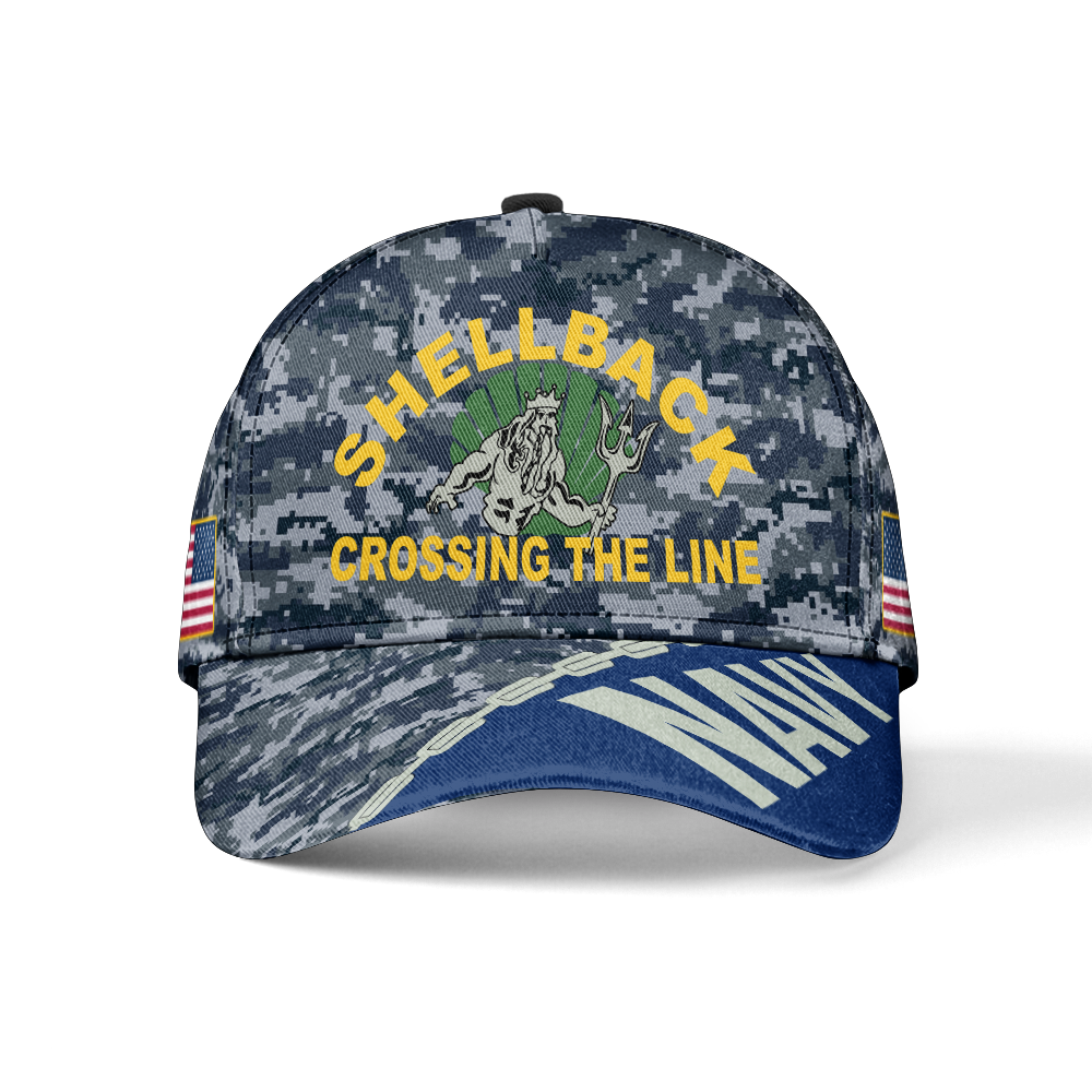 Shellback Crossing The Line Classic Cap