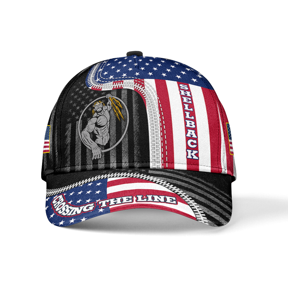Shellback Crossing The Line Classic Cap