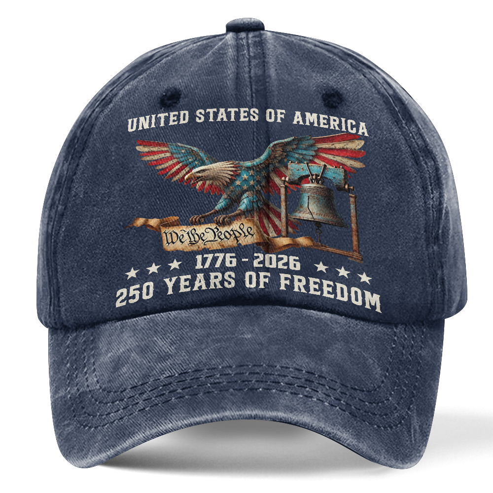 America 250th Anniversary Washed Cap