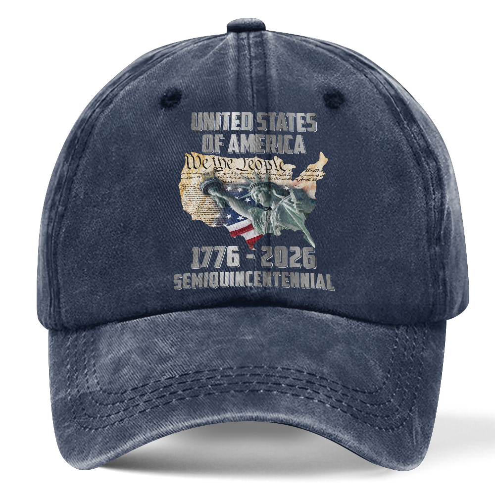America 250th Anniversary Washed Cap