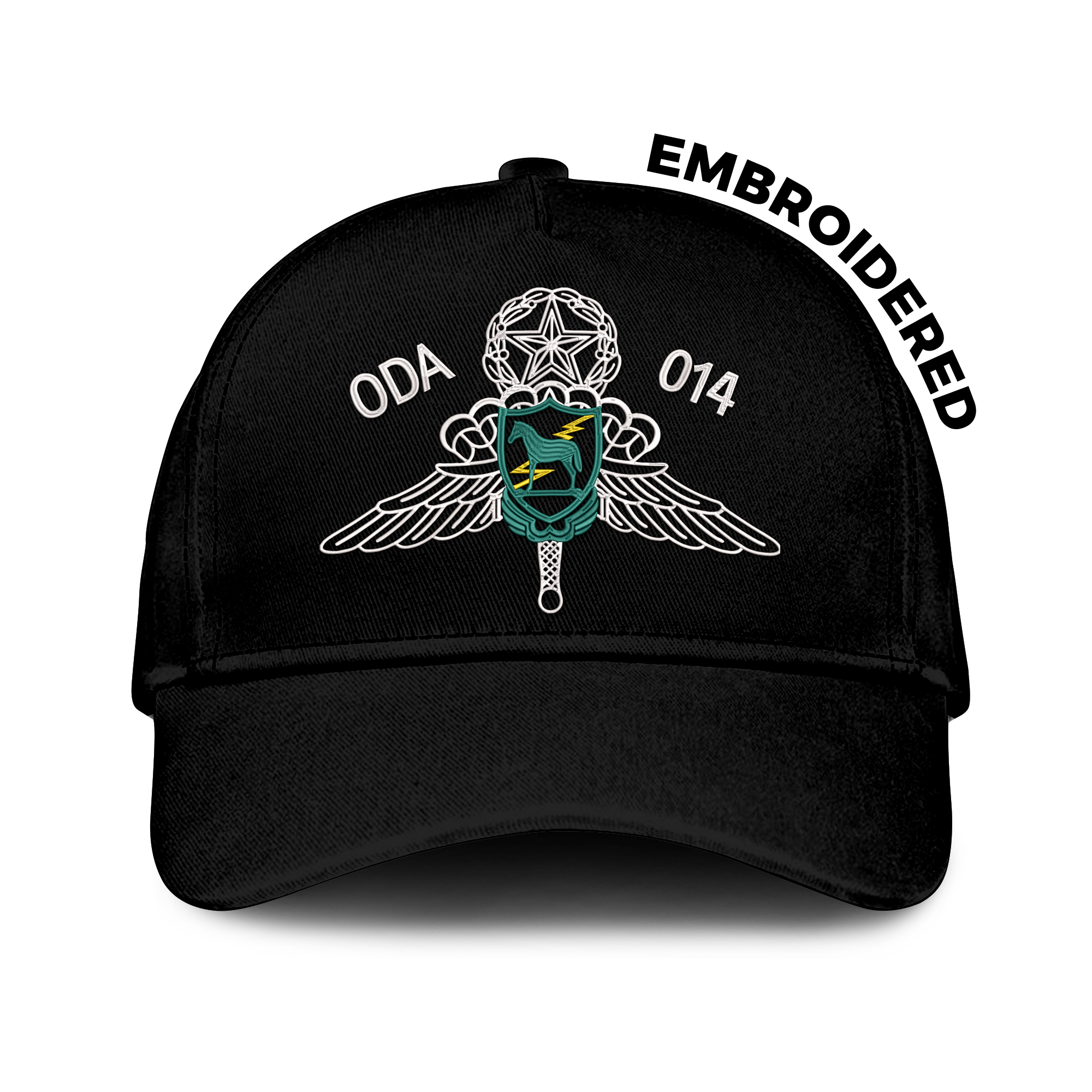 U.S Army ODA 014 Embroidered & Printed Cap