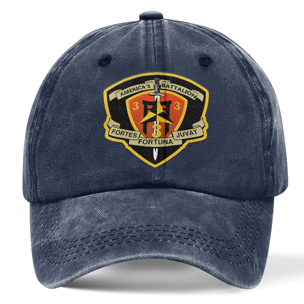 Personalizable 3rd Battalion Washed Cap
