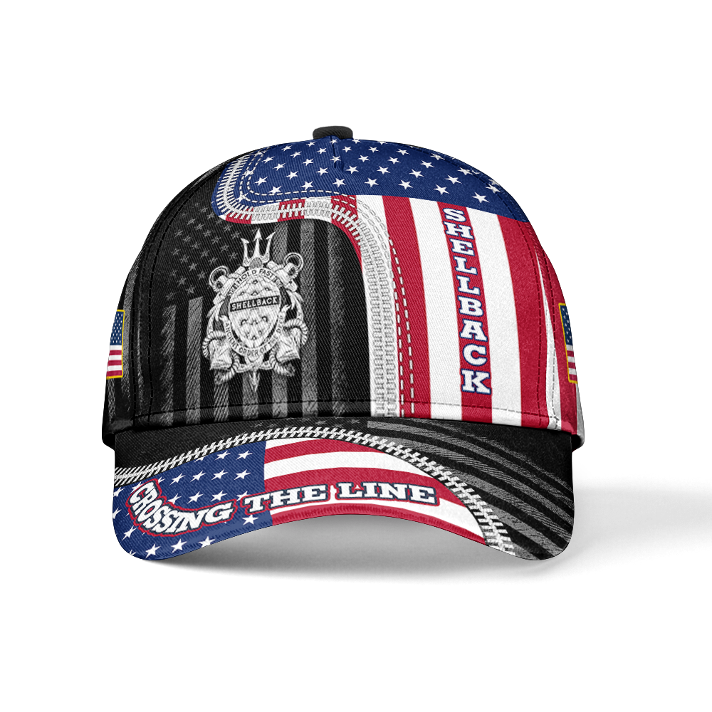 Shellback Crossing The Line Classic Cap