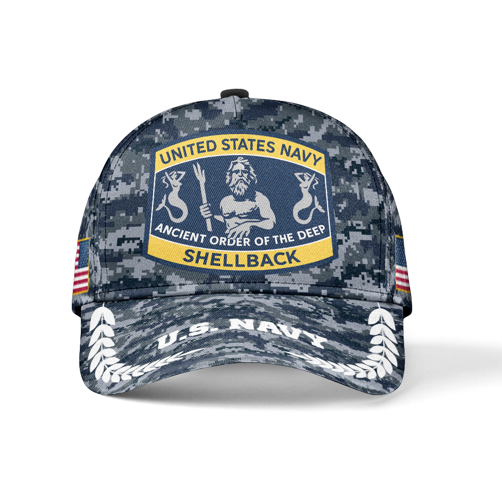 Shellback Ancient Order Of The Deep Classic Cap