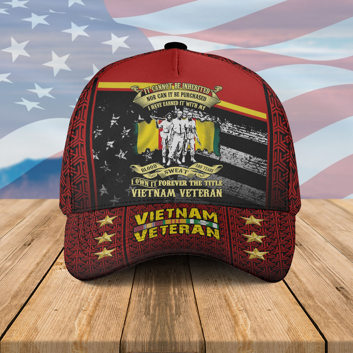 Vietnam Veteran I Own It Forever The Title Vietnam Veteran Hat Cap