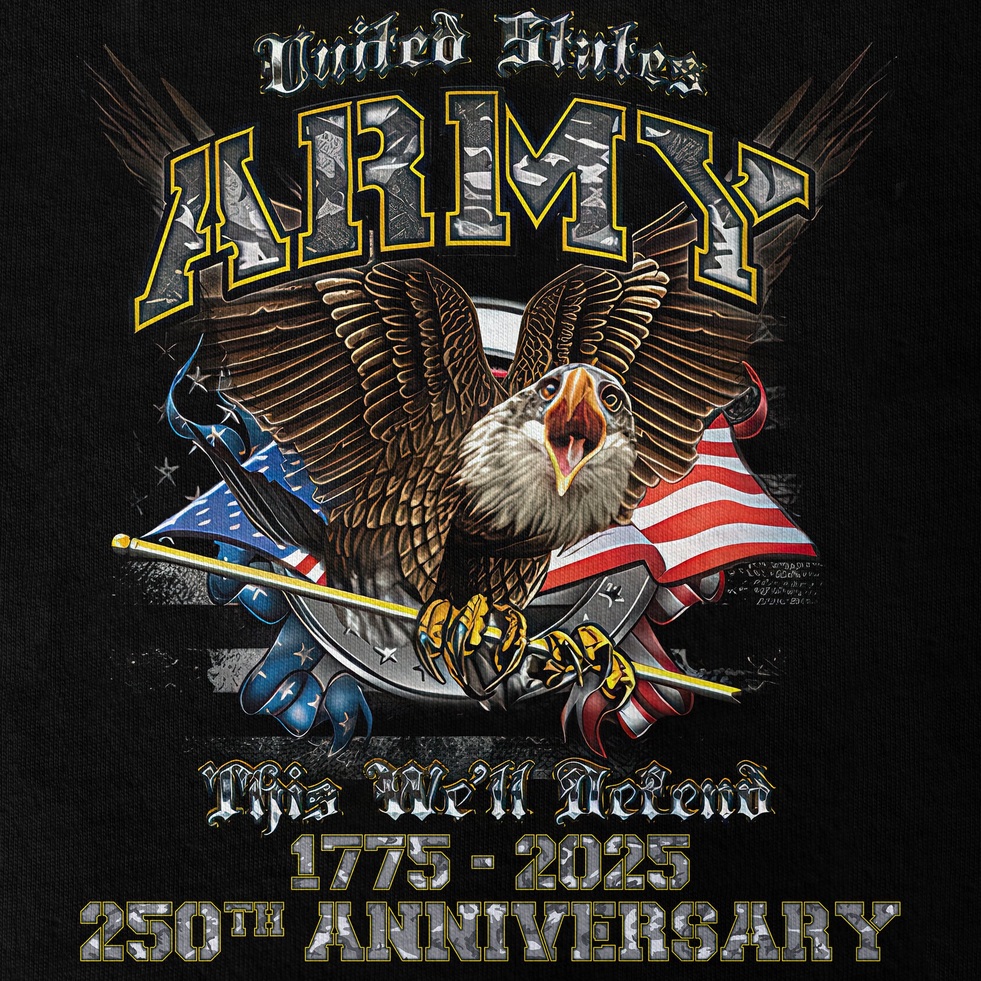 Army 250th Anniversary Classic T-shirt