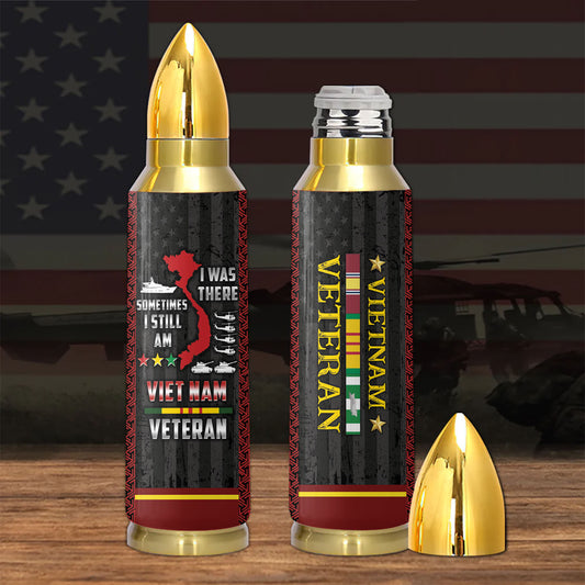 Vietnam Veteran I Was There Bullet Tumbler