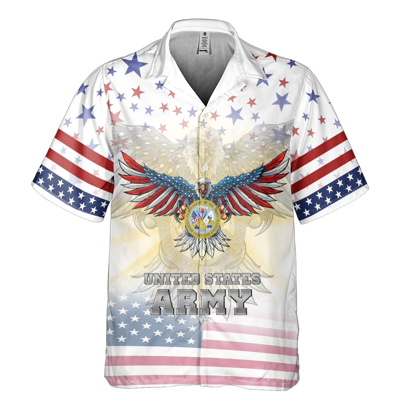 Army 250th Anniversary Cuban Shirt