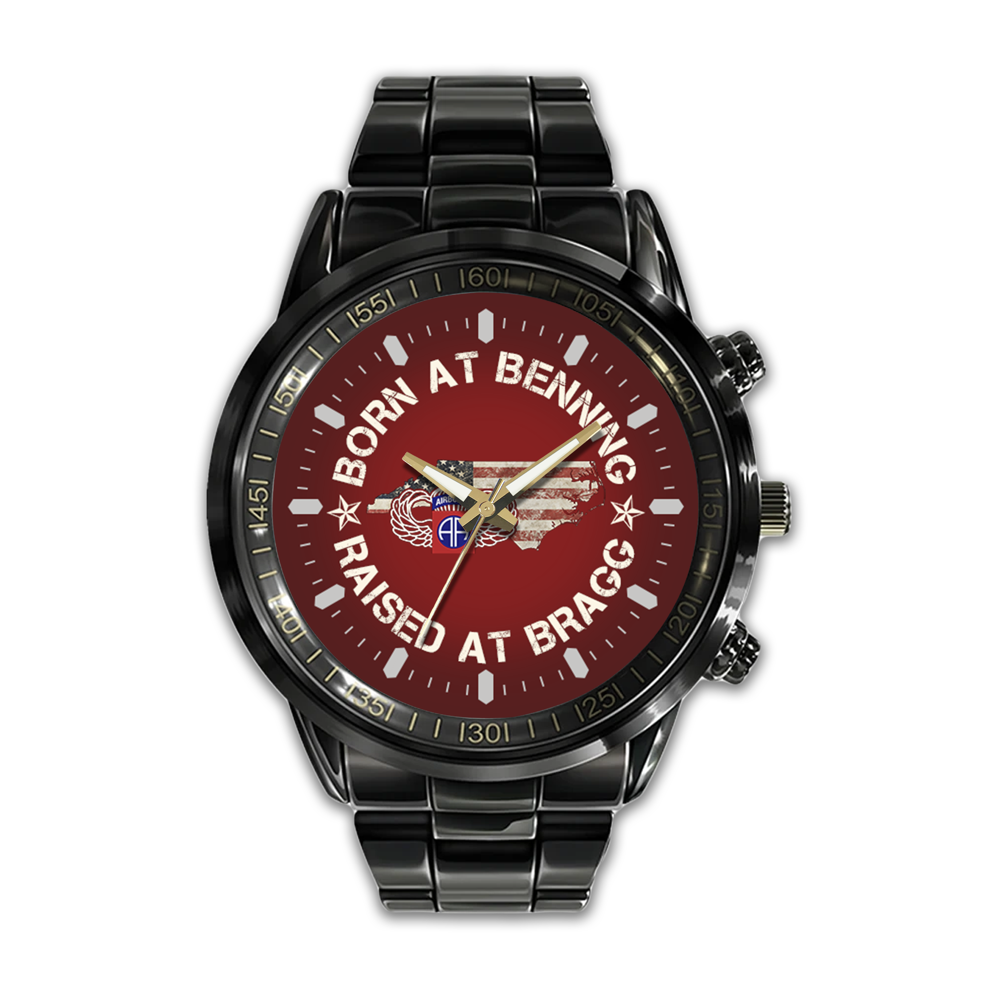 82nd Airborne Division Stainless Steel Watch