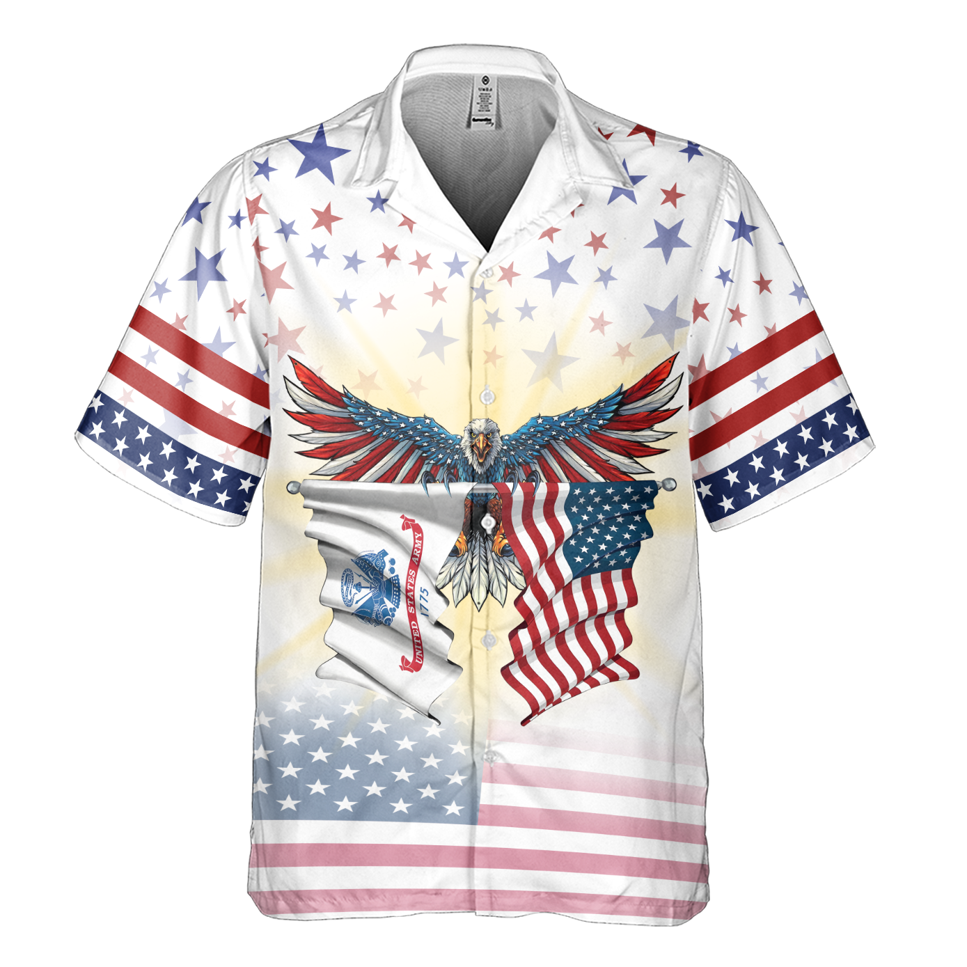 Army 250th Anniversary Cuban Shirt