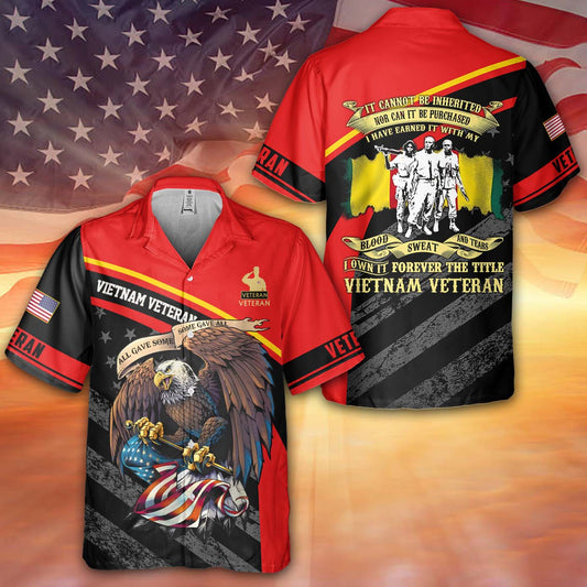 I Own It Forever The Title Vietnam Veteran Hawaiian Shirt