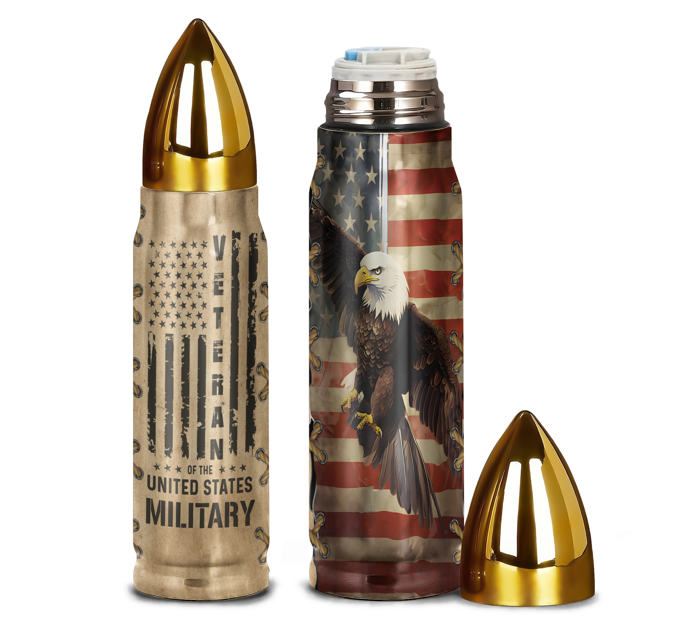 Veteran Of The Military Bullet Tumbler