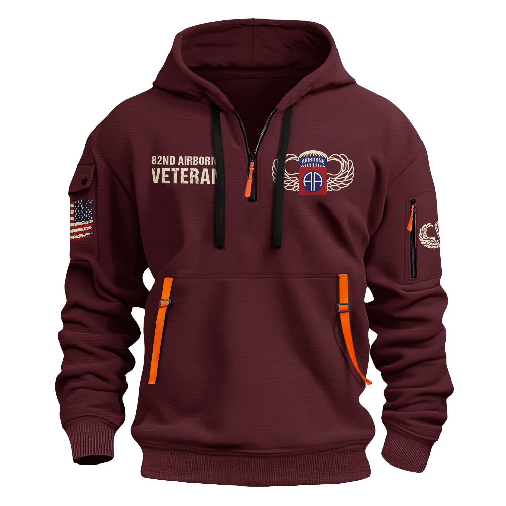 82nd Airborne Any Time Any Place Any Where Hoodie
