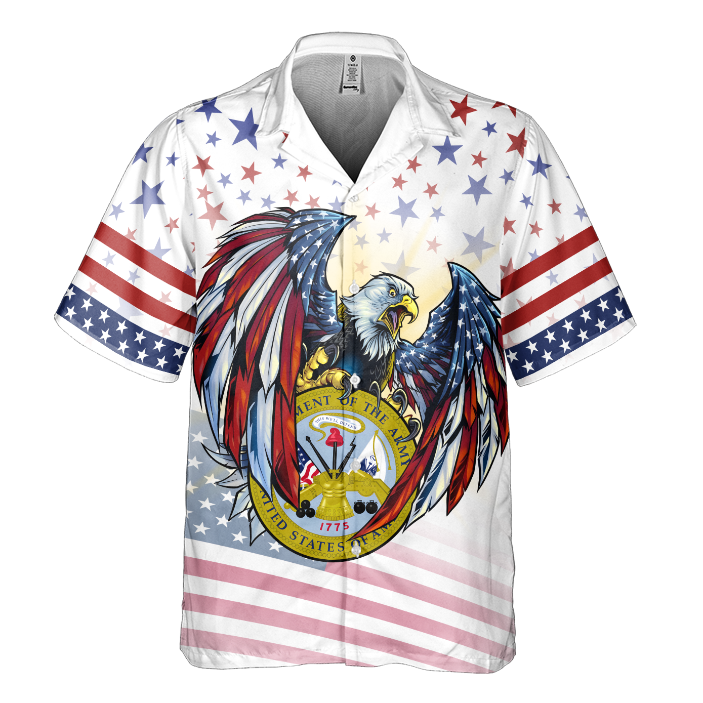 Army 250th Anniversary Cuban Shirt