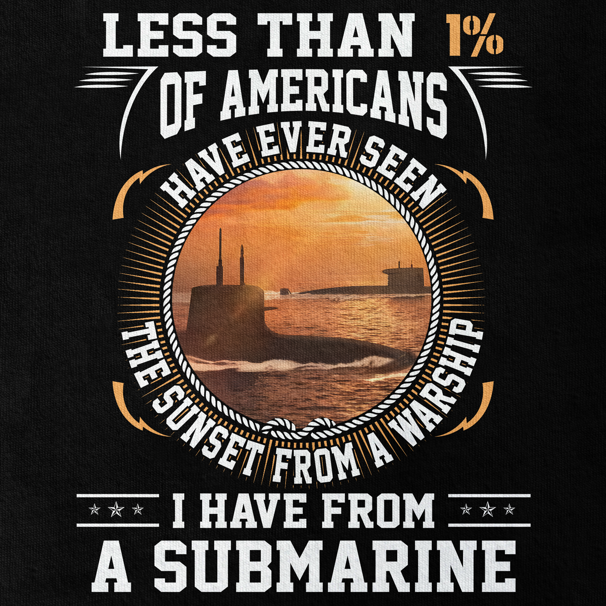 Navy Submarine Classic T-shirt