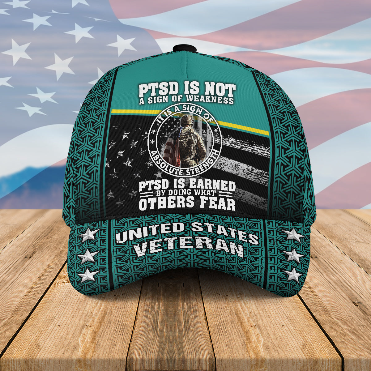 PTSD Is Not A Sign Of Weakness Hat Cap