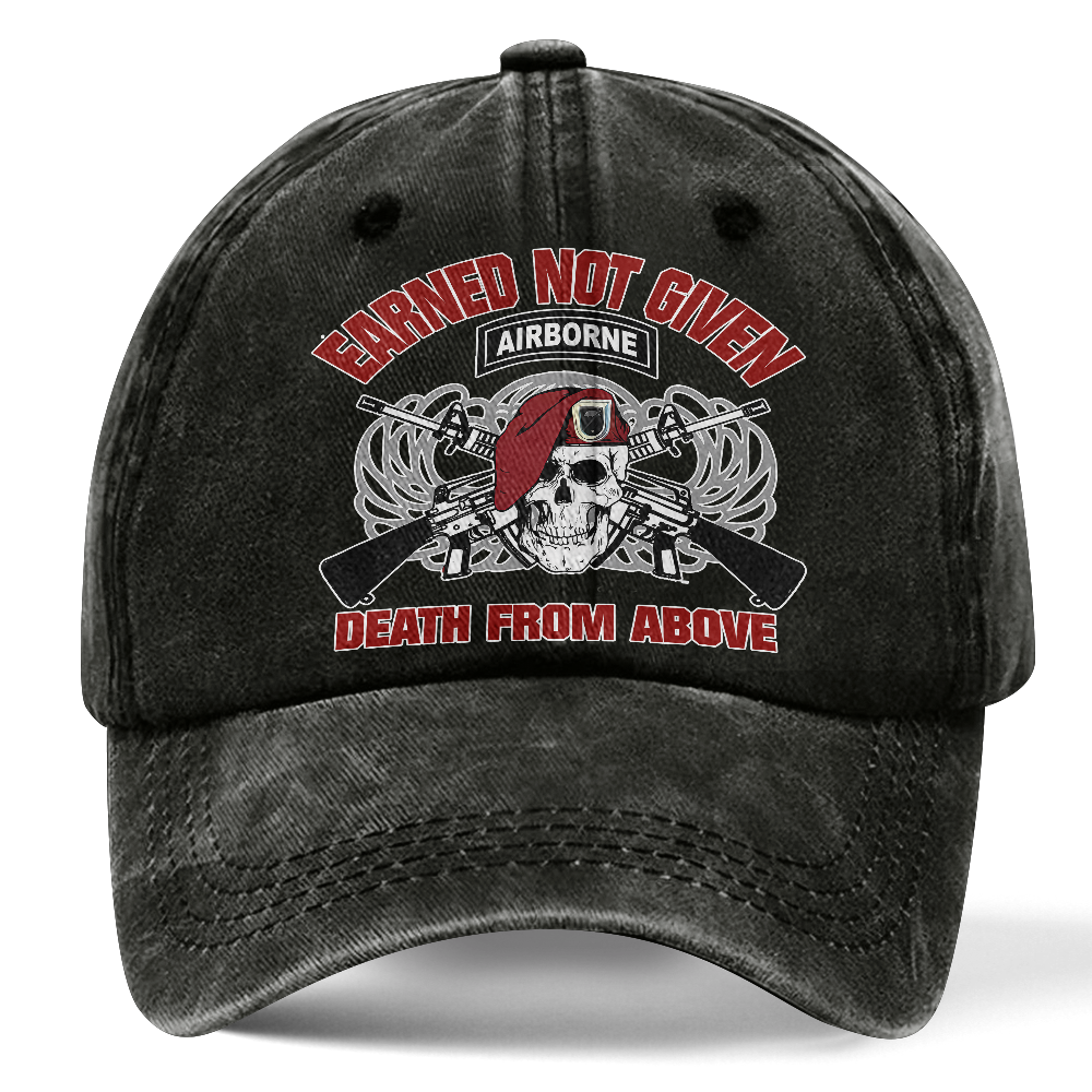 Airborne Death From Above Washed Cap