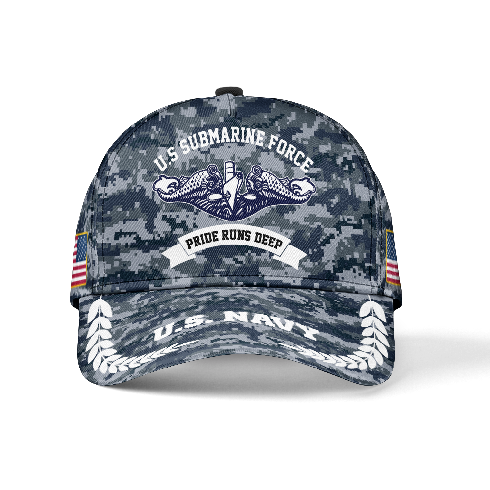 Navy Submarine Pride Runs Deep Classic Cap