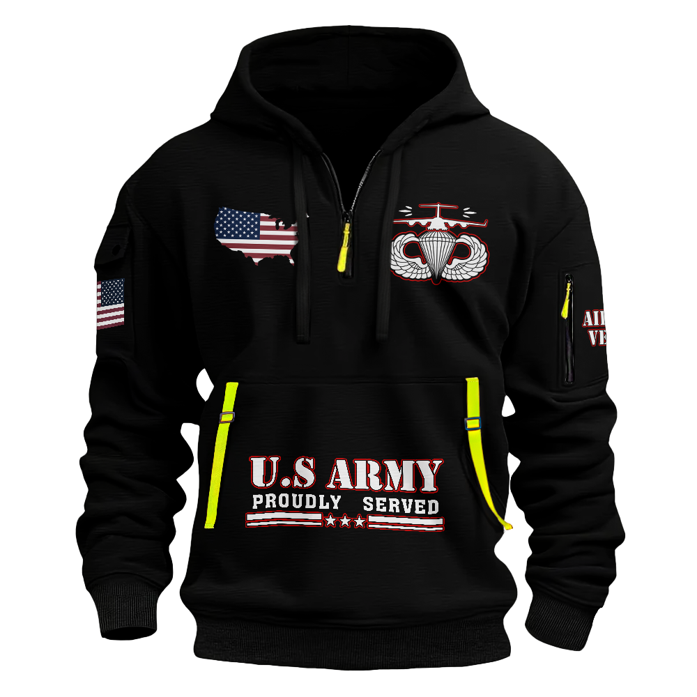 I Own It Forever The Title Airborne Quarter Zip Hoodie