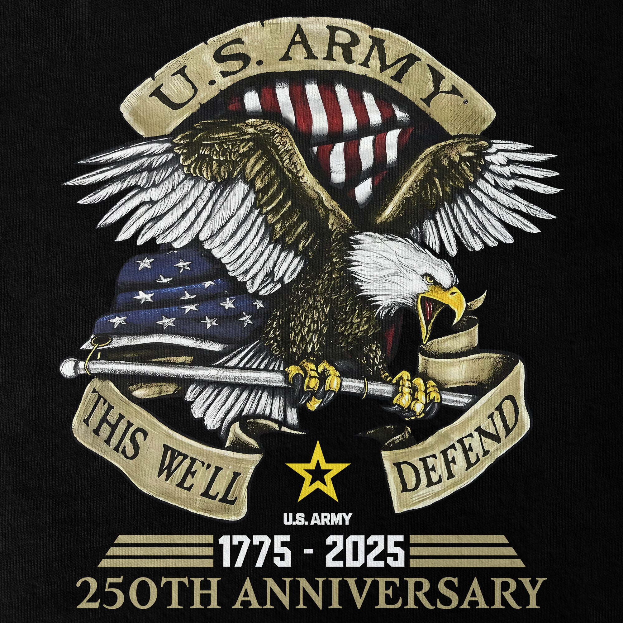 Army 250th Anniversary Classic T-shirt