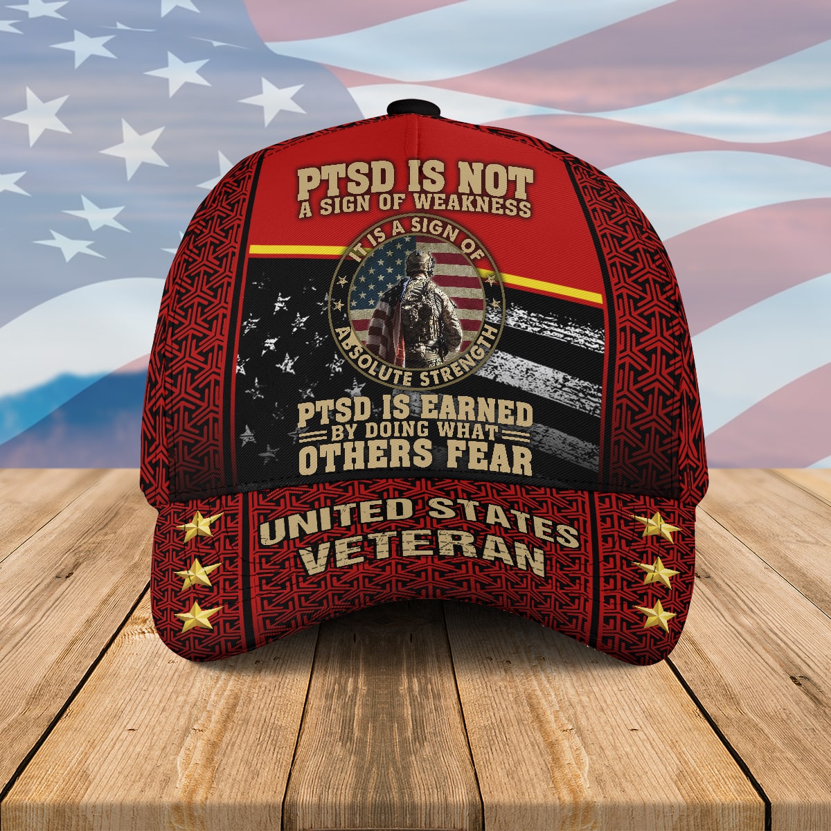 PTSD Is Not A Sign Of Weakness Hat Cap