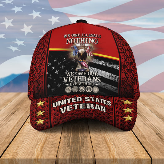 We Owe Our Veterans Everything Hat Cap