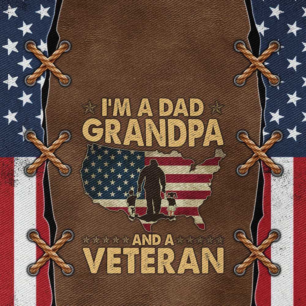 I'm A Dad Grandpa And A Veteran Classic Cap