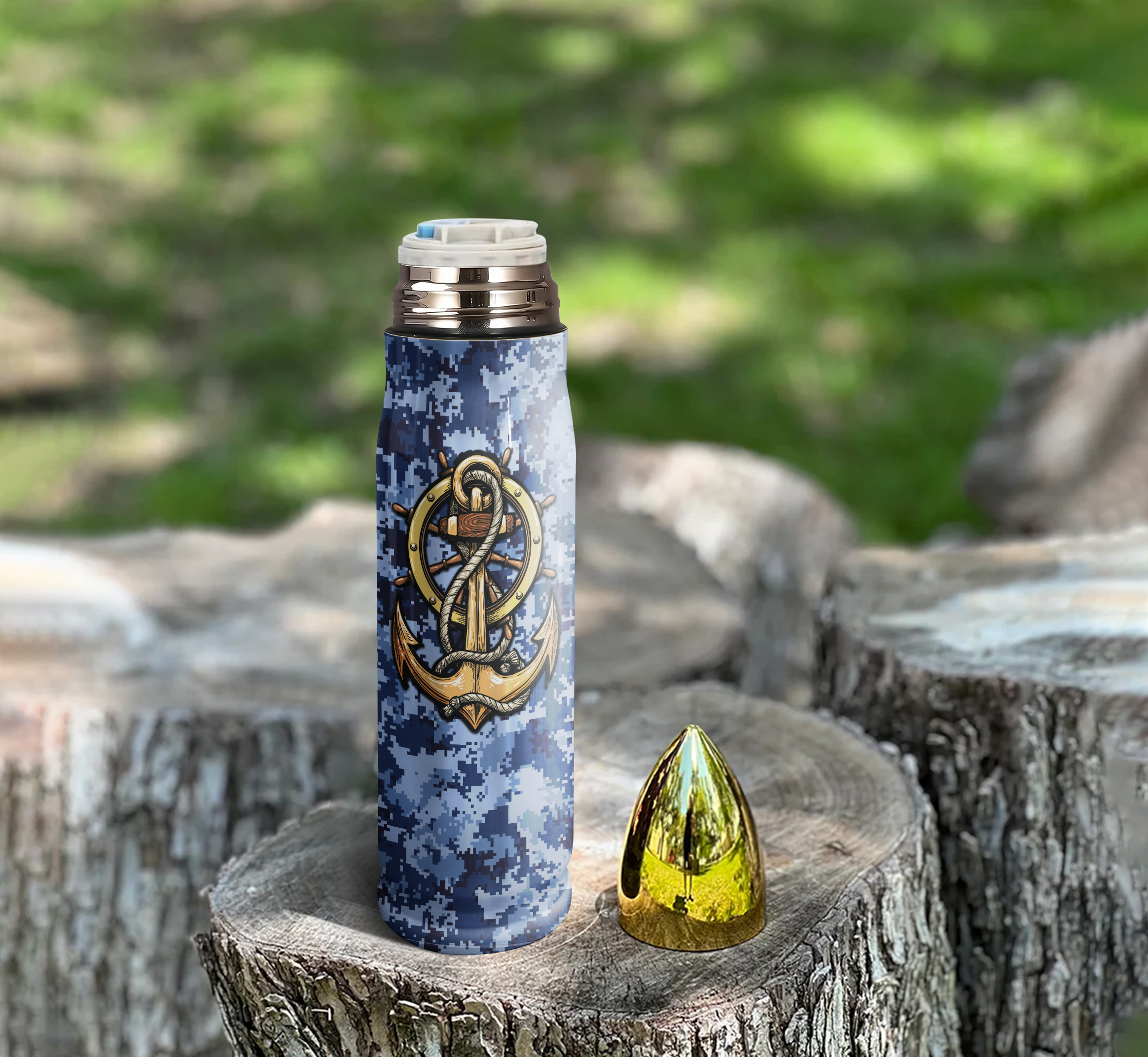 Navy Shellback Bullet Tumbler