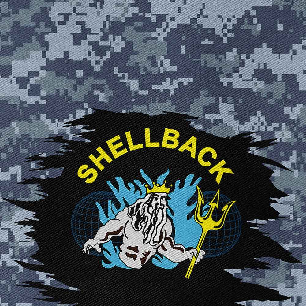 Shellback Crossing The Line Classic Cap